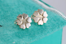 Load image into Gallery viewer, Tiffany &amp; Co. Paloma Picasso Silver Crown of Hearts Stud Earrings
