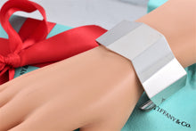 Load image into Gallery viewer, Tiffany &amp; Co. Frank Gehry Silver Folded Torque Cuff Bracelet
