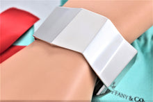 Load image into Gallery viewer, Tiffany &amp; Co. Frank Gehry Silver Folded Torque Cuff Bracelet
