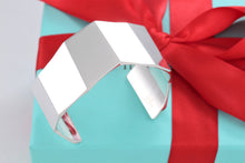 Load image into Gallery viewer, Tiffany &amp; Co. Frank Gehry Silver Folded Torque Cuff Bracelet
