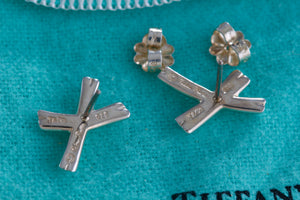 Tiffany & Co. Paloma Picasso Tenderness Hearts "X" Earrings