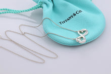 Load image into Gallery viewer, Tiffany &amp; Co. Paloma Picasso Silver Double Loving Heart 17&quot; Necklace
