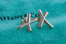 Load image into Gallery viewer, Tiffany &amp; Co. Paloma Picasso Tenderness Hearts &quot;X&quot; Earrings
