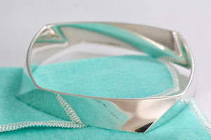Frank Gehry Square Torque Bangle Bracelet