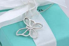 Load image into Gallery viewer, Tiffany &amp; Co. Nature Silver Large Butterfly Necklace
