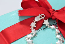 Load image into Gallery viewer, Tiffany &amp; Co. Silver Chain of Stars Link Bracelet
