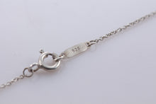 Load image into Gallery viewer, Tiffany &amp; Co. Silver Small Filigree Keyhole Heart Necklace
