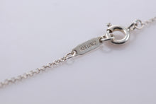 Load image into Gallery viewer, Tiffany &amp; Co. Silver Twist Ribbon Bow Necklace
