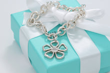 Load image into Gallery viewer, Tiffany &amp; Co. Nature Silver Open Flower Bracelet
