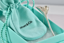 Load image into Gallery viewer, Tiffany &amp; Co. Nature Silver Ginko Leaf Flower Pedal Brooch Pin
