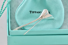 Load image into Gallery viewer, Tiffany &amp; Co. Nature Silver Ginko Leaf Flower Pedal Brooch Pin
