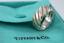 Load image into Gallery viewer, Tiffany &amp; Co. Atlas Twist Groove Stripe Wide Band Ring
