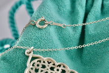 Load image into Gallery viewer, Tiffany &amp; Co. Paloma Picasso Silver Large Marrakesh Medallion Pendant Necklace
