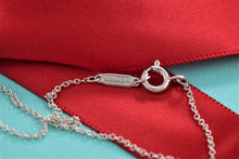 Load image into Gallery viewer, Tiffany &amp; Co. Silver Tiffany Shopping Bag Charm Pendant Necklace
