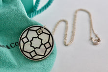 Load image into Gallery viewer, Tiffany &amp; Co. Paloma Picasso Marrakesh Zellige Mother of Pearl Disc Necklace
