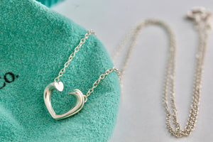 Tiffany & Co. Paloma Picasso Small Tenderness Heart Necklace