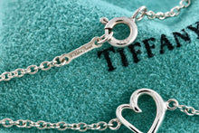 Load image into Gallery viewer, Tiffany &amp; Co. Silver Paloma Picasso Small Loving Heart Chain Bracelet
