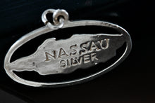 Load image into Gallery viewer, Sterling Silver Nassau Bahamas Island Charm Pendant
