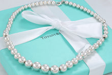 Load image into Gallery viewer, Tiffany &amp; Co. Hardwear Silver Graduated Ball Beaded 16&quot; Necklace
