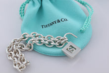 Load image into Gallery viewer, Tiffany &amp; Co. Silver Letter &quot;S&quot; Padlock Bracelet

