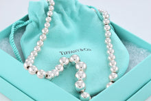 Load image into Gallery viewer, Tiffany &amp; Co. Hardwear Silver Graduated Ball Beaded 16&quot; Necklace
