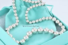 Load image into Gallery viewer, Tiffany &amp; Co. Hardwear Silver Graduated Ball Beaded 16&quot; Necklace
