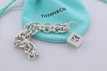 Load image into Gallery viewer, Tiffany &amp; Co. Silver Letter &quot;K&quot; Padlock Bracelet
