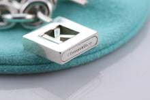Load image into Gallery viewer, Tiffany &amp; Co. Silver Letter &quot;K&quot; Padlock Bracelet
