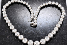 Load image into Gallery viewer, Tiffany &amp; Co. Hardwear Silver Graduated Ball Beaded 16&quot; Necklace
