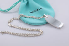 Load image into Gallery viewer, Tiffany &amp; Co. Mens Silver Metropolis Bar Necklace
