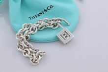 Load image into Gallery viewer, Tiffany &amp; Co. Silver Letter &quot;B&quot; Padlock Bracelet
