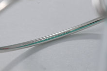 Load image into Gallery viewer, Tiffany &amp; Co. Elsa Peretti Silver Double Open Heart Bangle Bracelet
