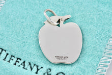 Load image into Gallery viewer, Tiffany &amp; Co. Vintage Silver Apple Charm Pendant
