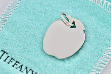 Load image into Gallery viewer, Tiffany &amp; Co. Vintage Silver Apple Charm Pendant
