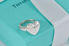 Load image into Gallery viewer, Tiffany &amp; Co. Silver Heart Dome Ring
