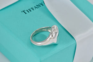 Tiffany & Co. Silver Heart Dome Ring
