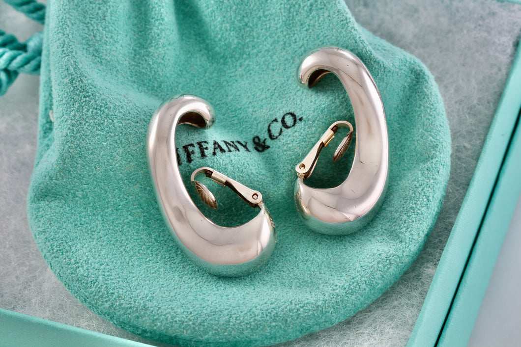 Tiffany & Co. Silver MINAS Ear Clamp Clip-on Earrings