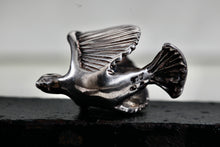 Load image into Gallery viewer, Sterling Silver Flying Dove Bird Charm Pendant
