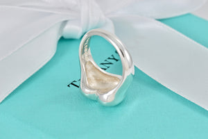 Tiffany & Co. Silver Heart Dome Ring