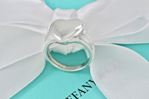 Tiffany & Co. Silver Heart Dome Ring