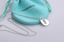 Load image into Gallery viewer, Tiffany &amp; Co. Elsa Peretti Silver Madonna Pendant 16&quot; Necklace
