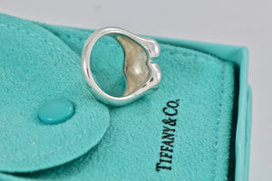 Tiffany & Co. Silver Heart Dome Ring