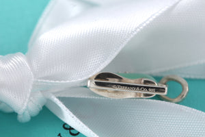 Tiffany & Co. Silver Blue Enamel Ice Skate Charm