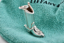 Load image into Gallery viewer, Tiffany &amp; Co. Silver Cowboy Boot Charm Pendant
