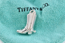 Load image into Gallery viewer, Tiffany &amp; Co. Silver Cowboy Boot Charm Pendant
