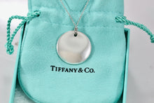 Load image into Gallery viewer, Tiffany &amp; Co. Elsa Peretti Silver 22mm Circle Disc Pendant Necklace
