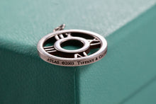 Load image into Gallery viewer, Tiffany &amp; Co. Atlas Roman Numerals Round Circle Charm Pendant
