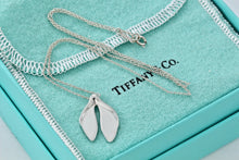 Load image into Gallery viewer, Tiffany &amp; Co. Elsa Peretti Silver Mermaid Fish Tail Necklace
