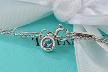 Load image into Gallery viewer, Tiffany &amp; Co. Elsa Peretti Color By The Yard Aquamarine Necklace
