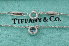 Load image into Gallery viewer, Tiffany &amp; Co. Elsa Peretti Color By The Yard Aquamarine Necklace
